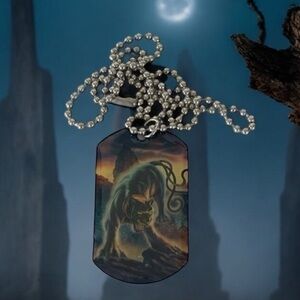 Beast Quest Amulet of Avantia Stealth the Ghost Panther Necklace